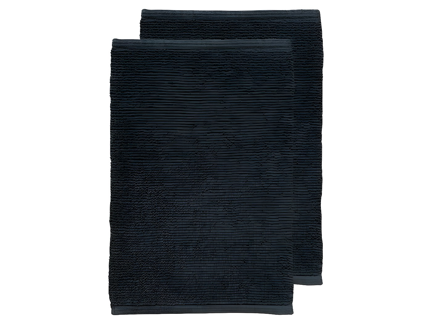 Utopia Towels Lot De 2 Tapis De Bain à Bandes En Coton, 53,3 X 86