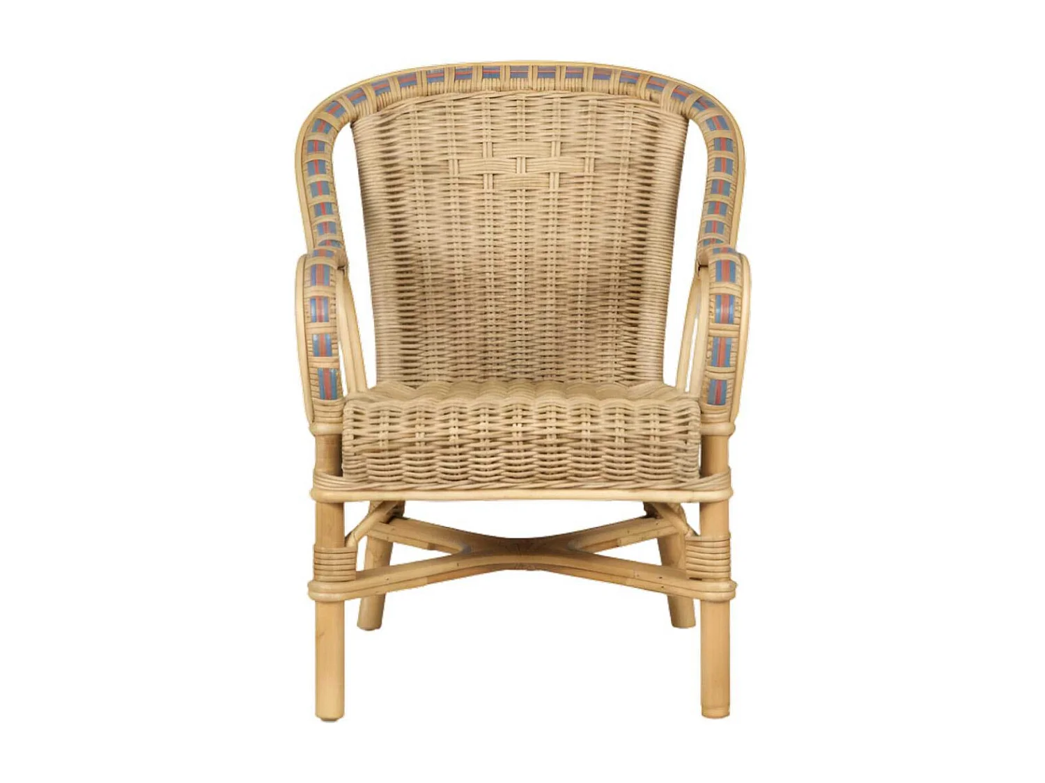 Fauteuil enfant en rotin Crapaud