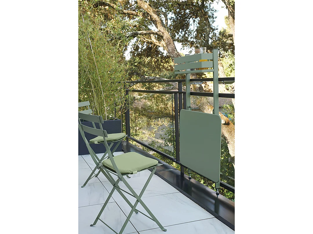 Silla de exterior plegable BISTRO color DEEP BLUE