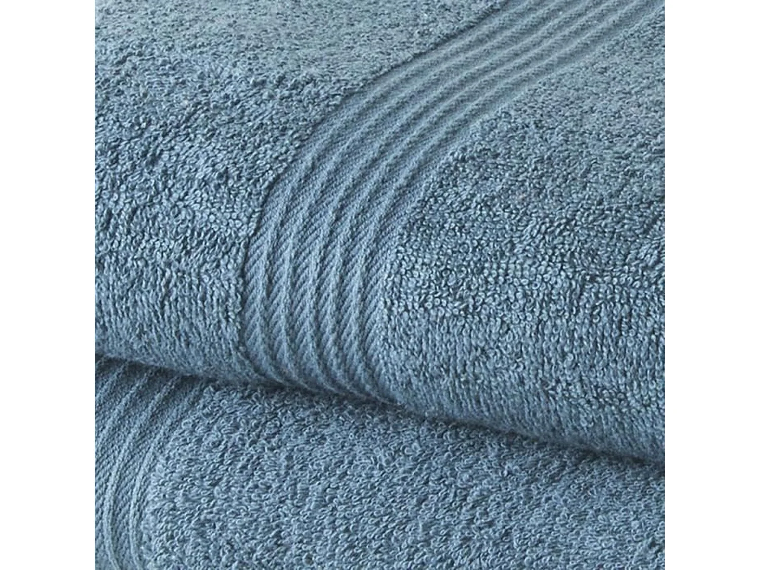 1 Drap de Bain 100% coton 70 x 130 cm + 1 Serviette de Bain 50 x 100 cm - Paon