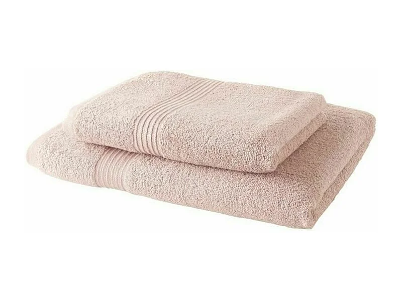 Badetuch-Set 100% Baumwolle - Wüstenrose HEUTE