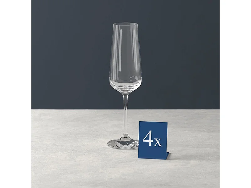 Verre à vin pétillant Villeroy & Boch lot de 4