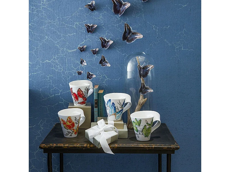 Tazza Deep blu hairstreak con manico Villeroy & Boch