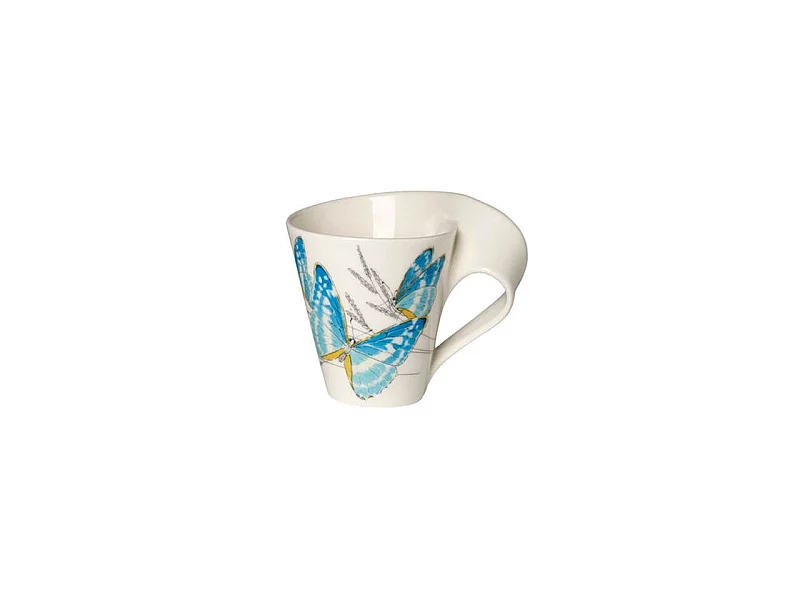 Villeroy & Boch Deep Blue Hairstreak Becher mit Henkel