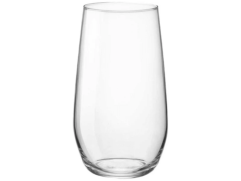 Juego de 6 Vasos 390 cc en cristal transparente