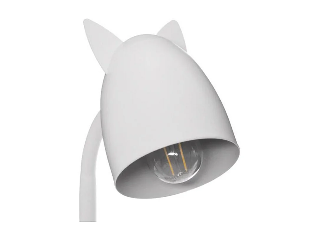 Lampe à Poser en Métal "Oreilles" 31cm Blanc