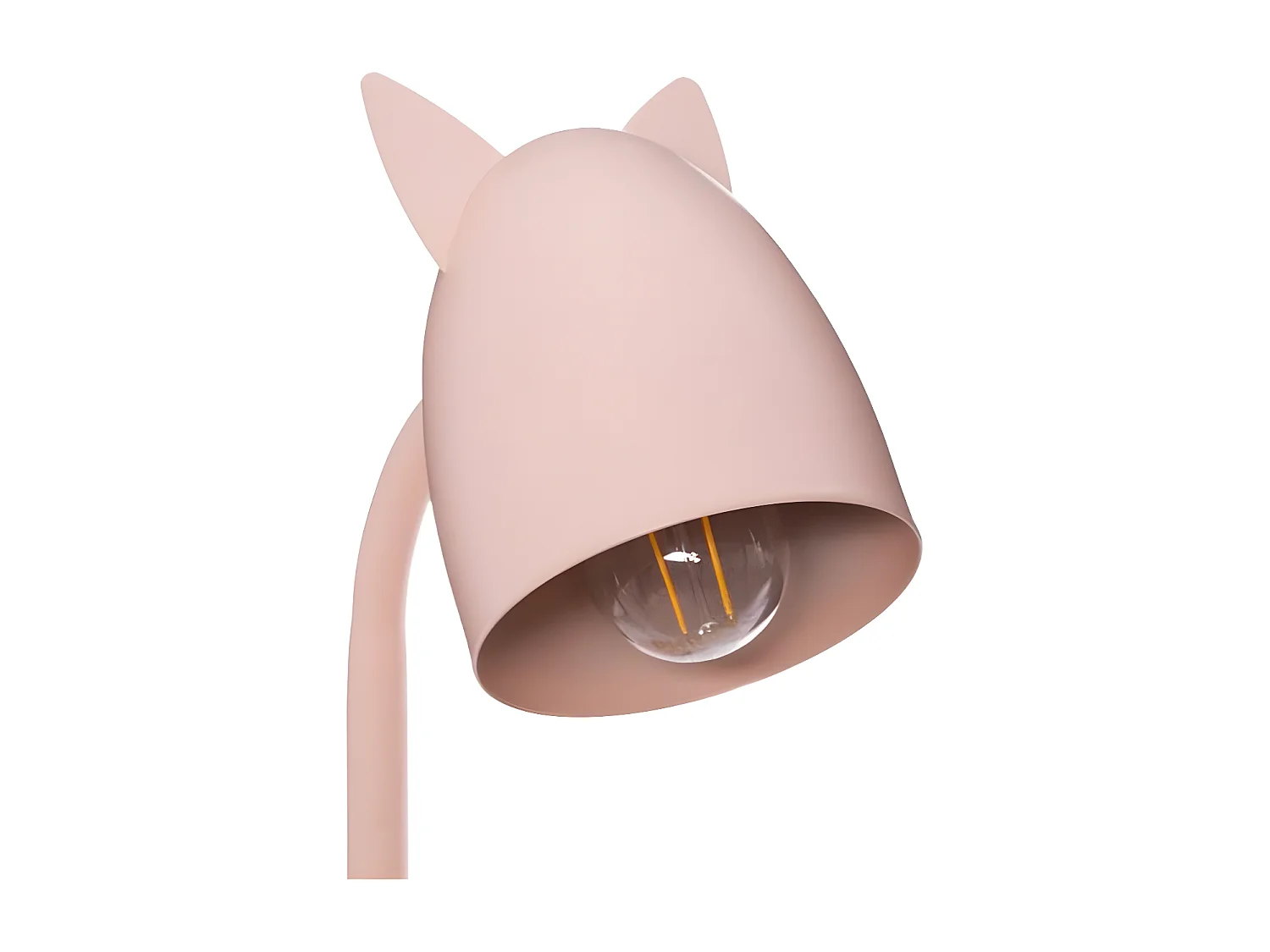 Tischlampe Metall rosa 31x18x12,5cm