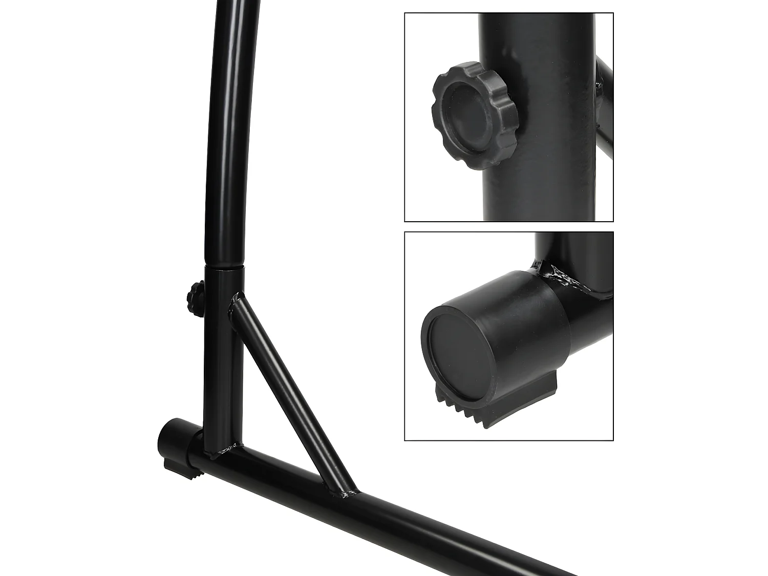 Cadre balançoire hamac chaise suspendu métal 220 cm ECD Germany