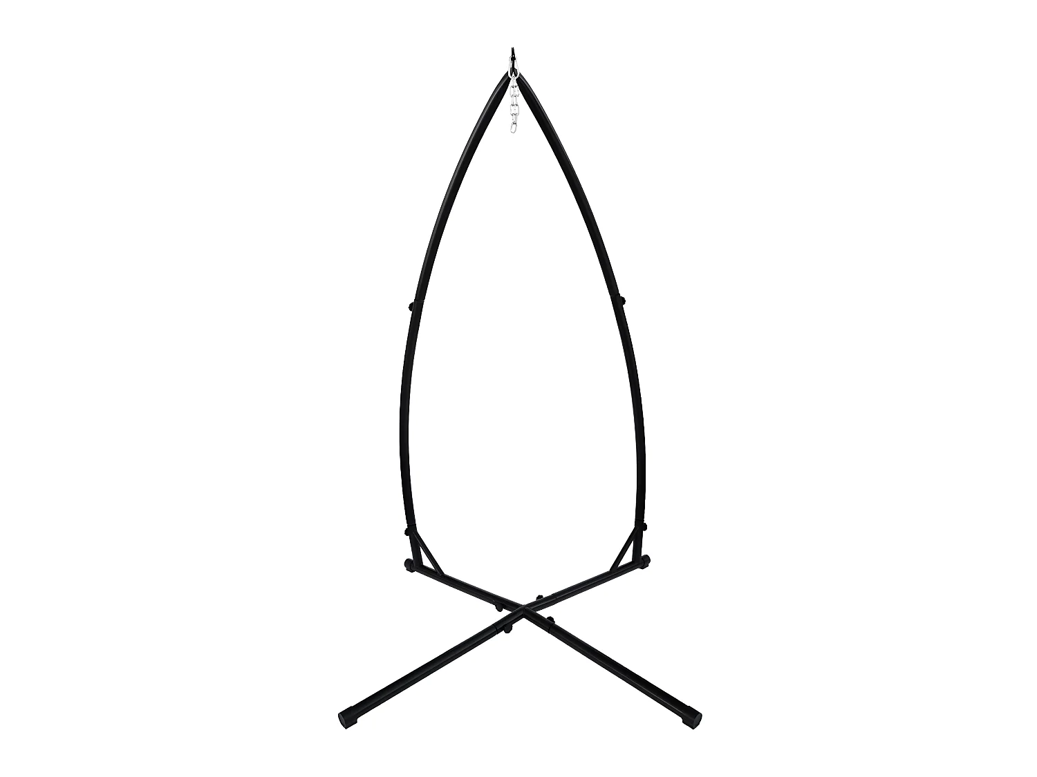 Estructura hamaca columpio sillón soporte metal 220 cm ECD Germany