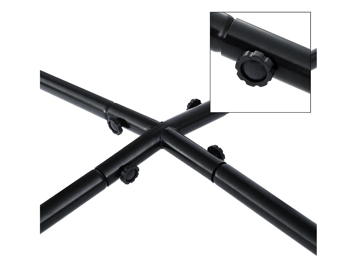 Estructura hamaca columpio sillón soporte metal 220 cm ECD Germany