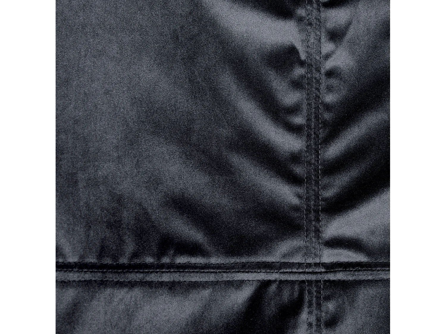 Fotel NYBRO Welur Czarny