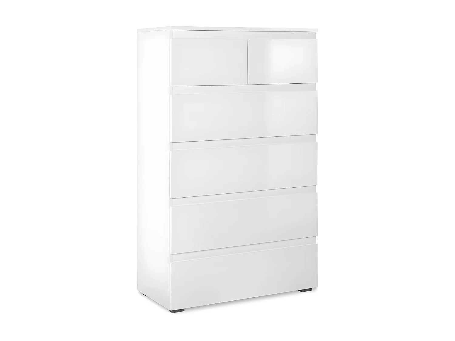 Chiffonnier 6 Tiroirs L80 x H131cm - PRETORIA