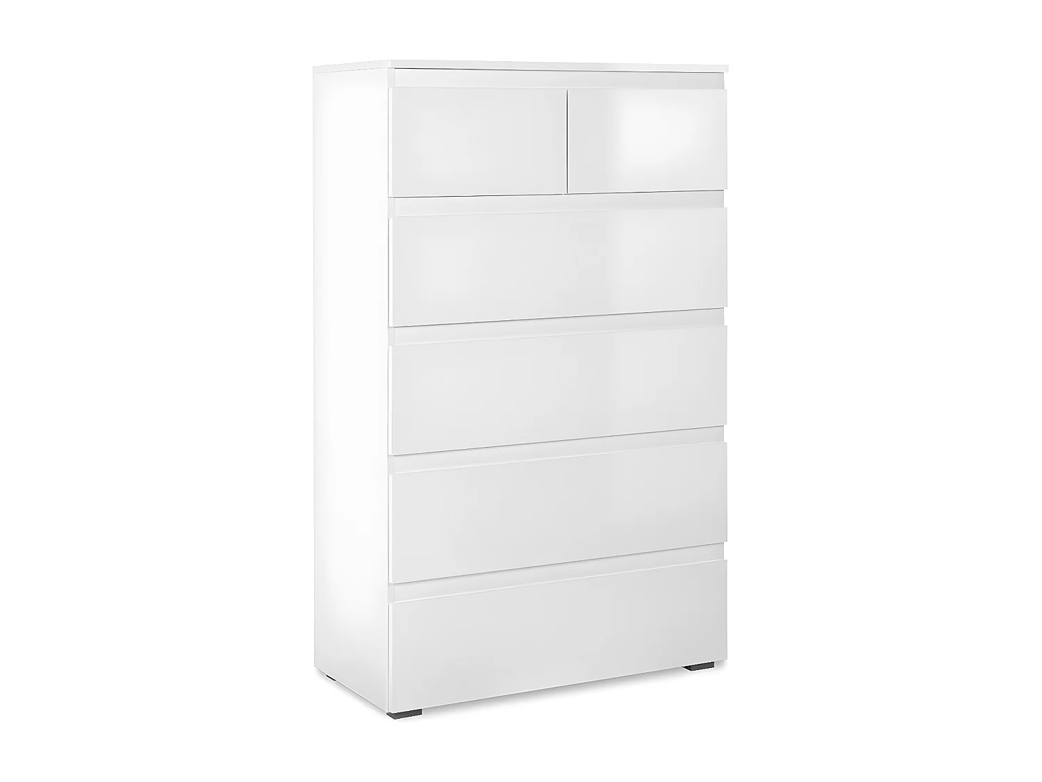 Chiffonnier 6 Tiroirs L80 x H131cm - PRETORIA