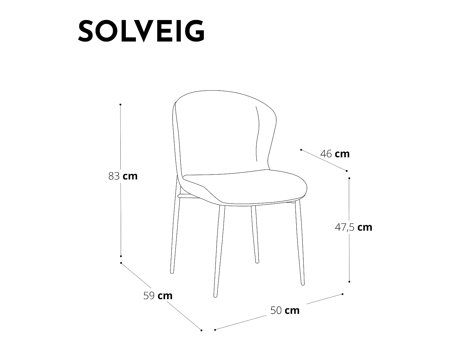 Lot de 2 chaises  tissu moutarde pieds or