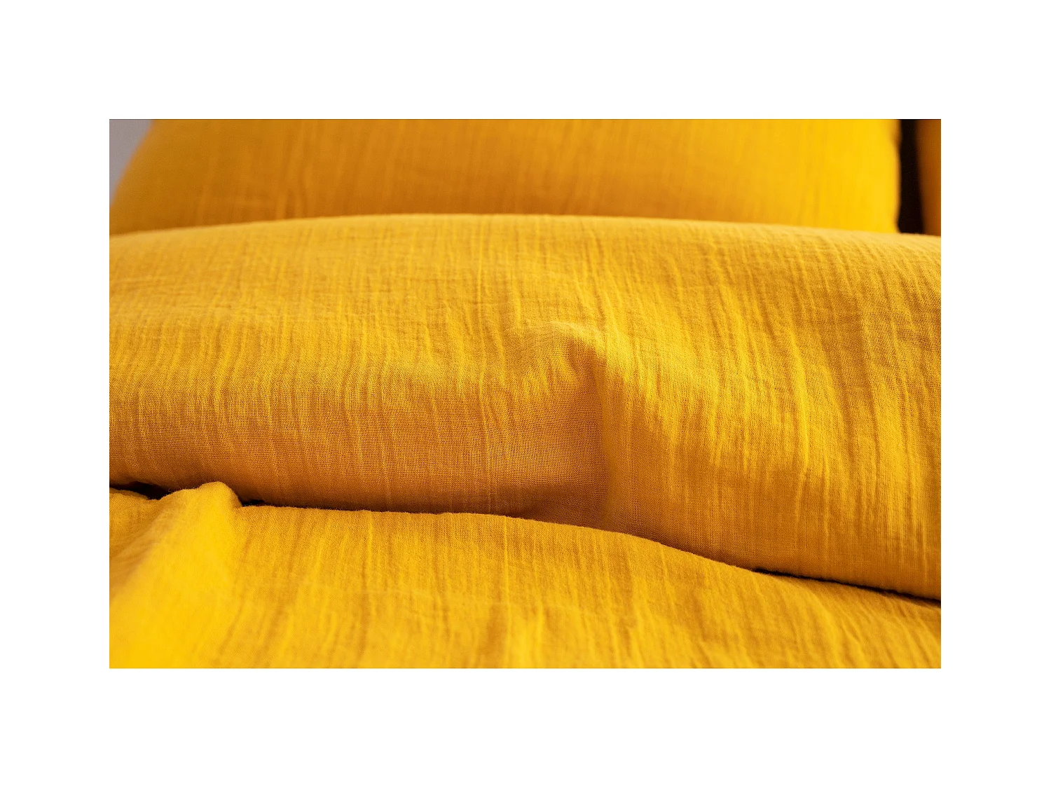 Drap housse jaune 160*200cm