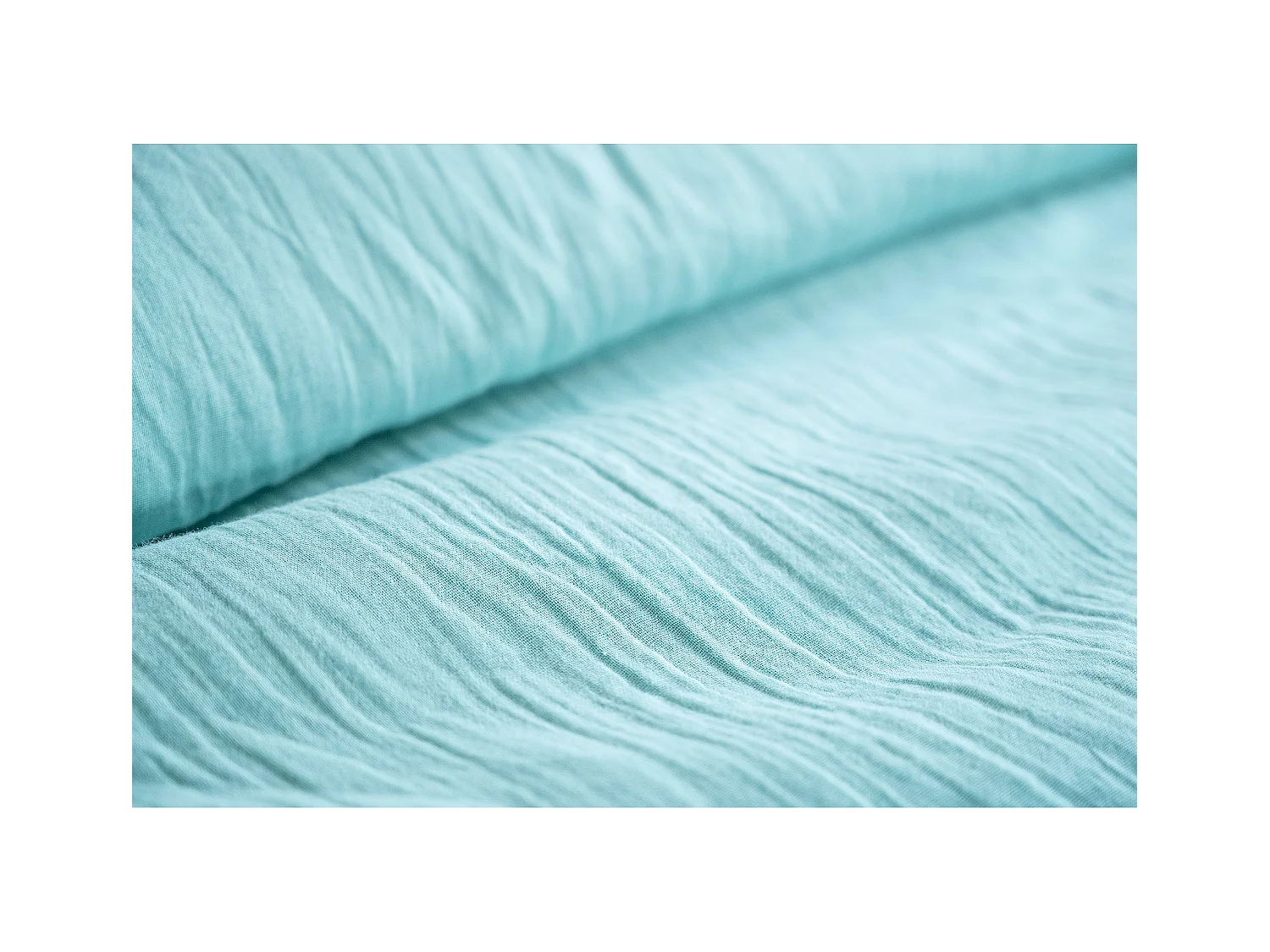 Drap housse bleu 200*200cm