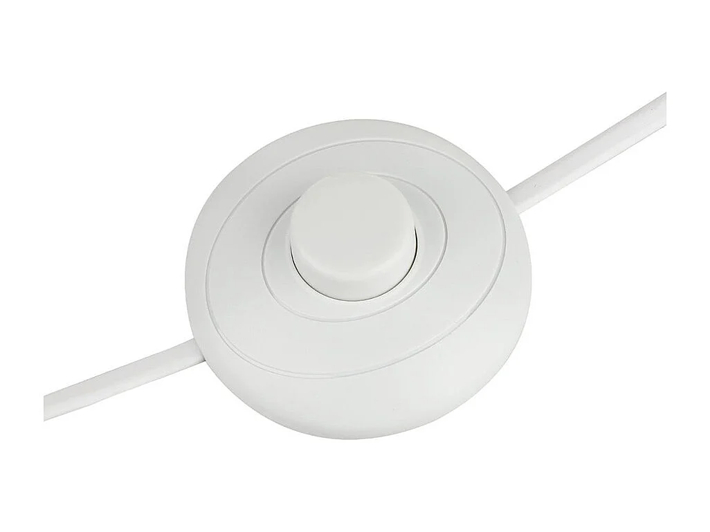 Lampadaire Design en Bois "Léo" 153cm Blanc