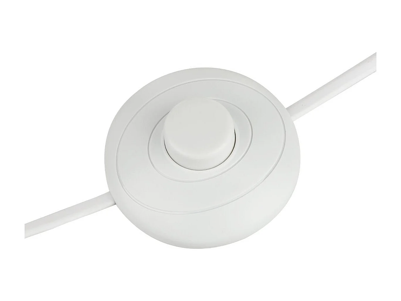 Lampadaire Design en Bois "Léo" 153cm Blanc