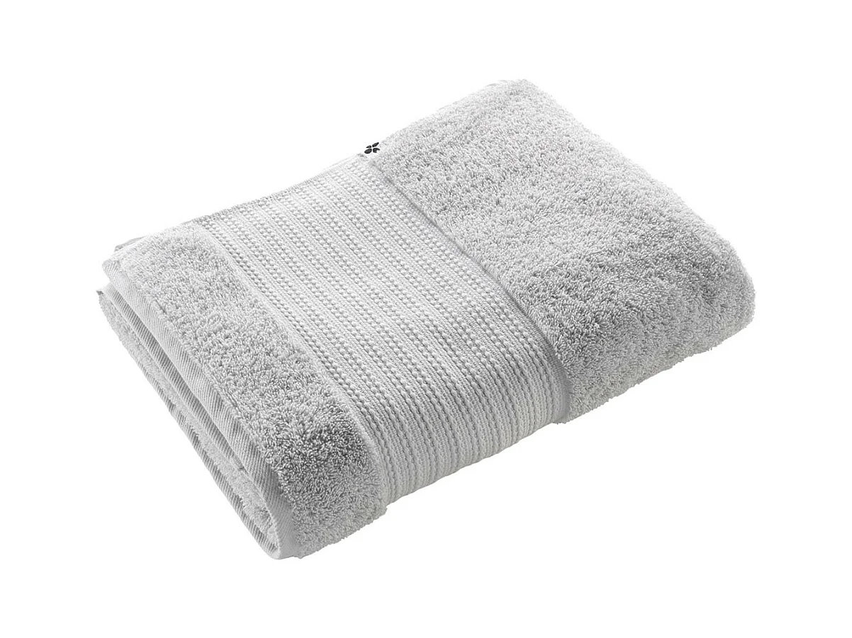 EMMA - Serviette de Bain 90x150cm en Coton Bio Coloris Nuage