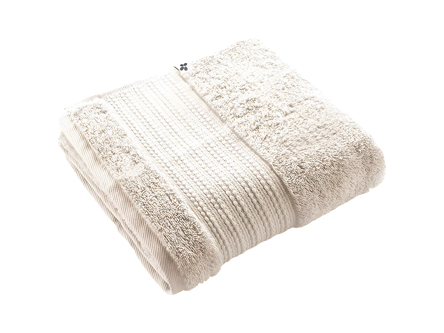EMMA - Serviette de Toilette 50x90cm en Coton Bio Coloris Pampa