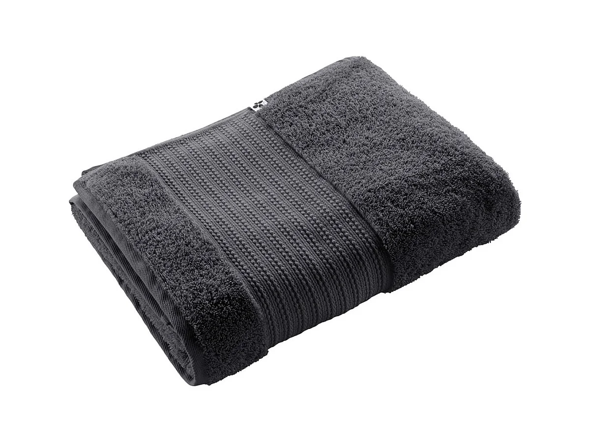 EMMA - Serviette de Bain 90x150cm en Coton Bio Coloris Orage