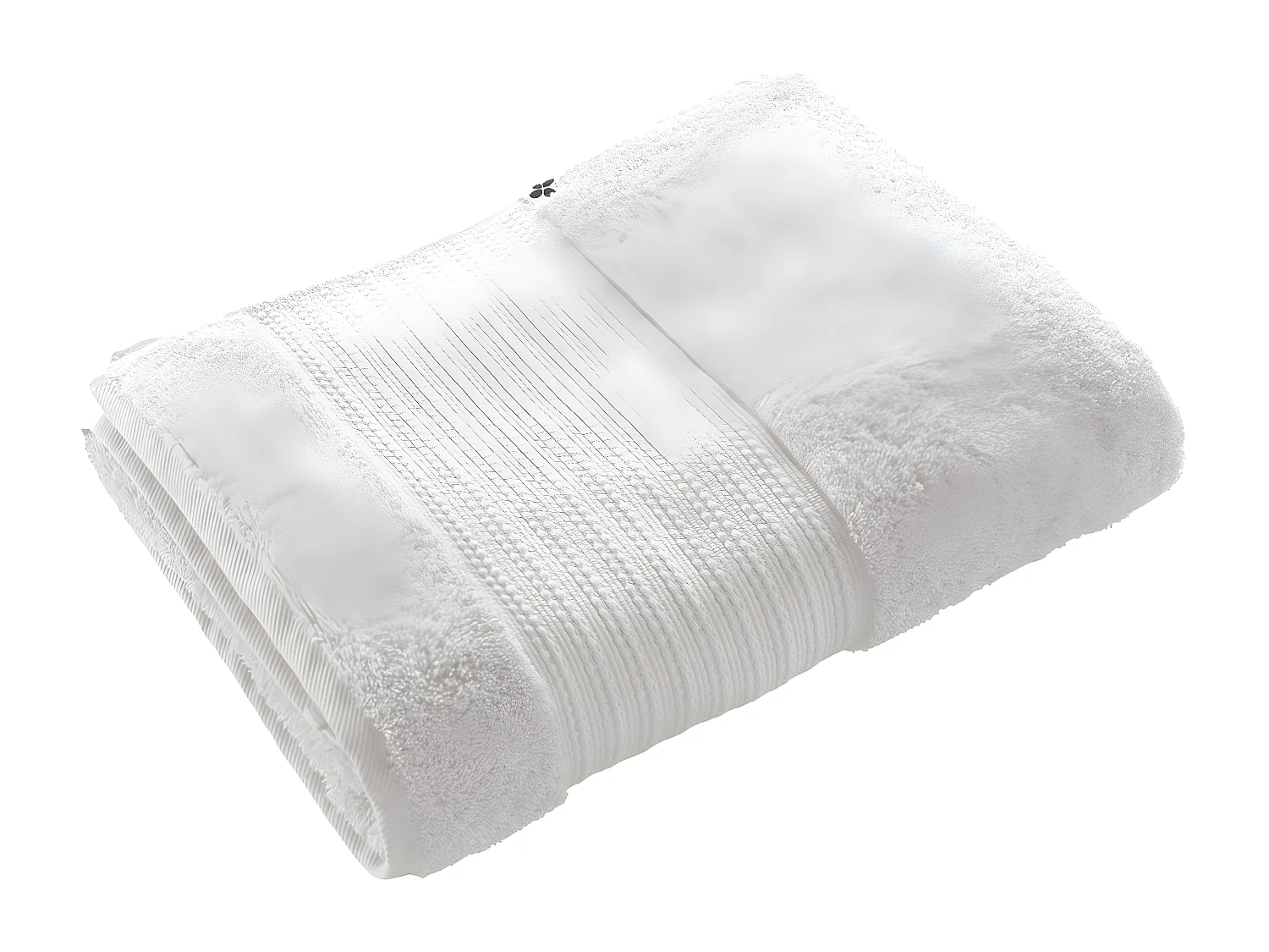 EMMA - Serviette de Bain 90x150cm en Coton Bio Coloris Chantilly