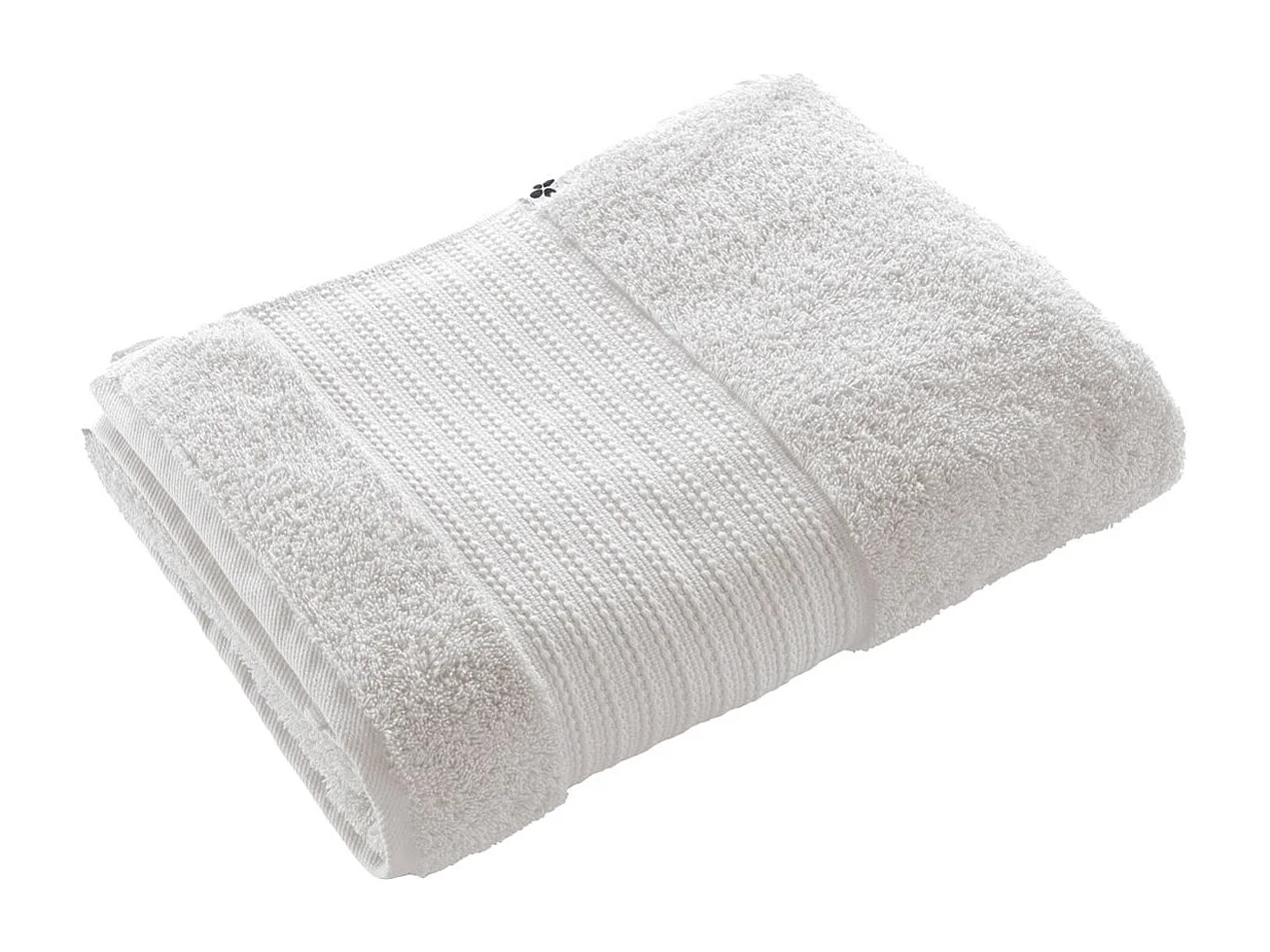 EMMA - Serviette de Bain 90x150cm en Coton Bio Coloris Chantilly