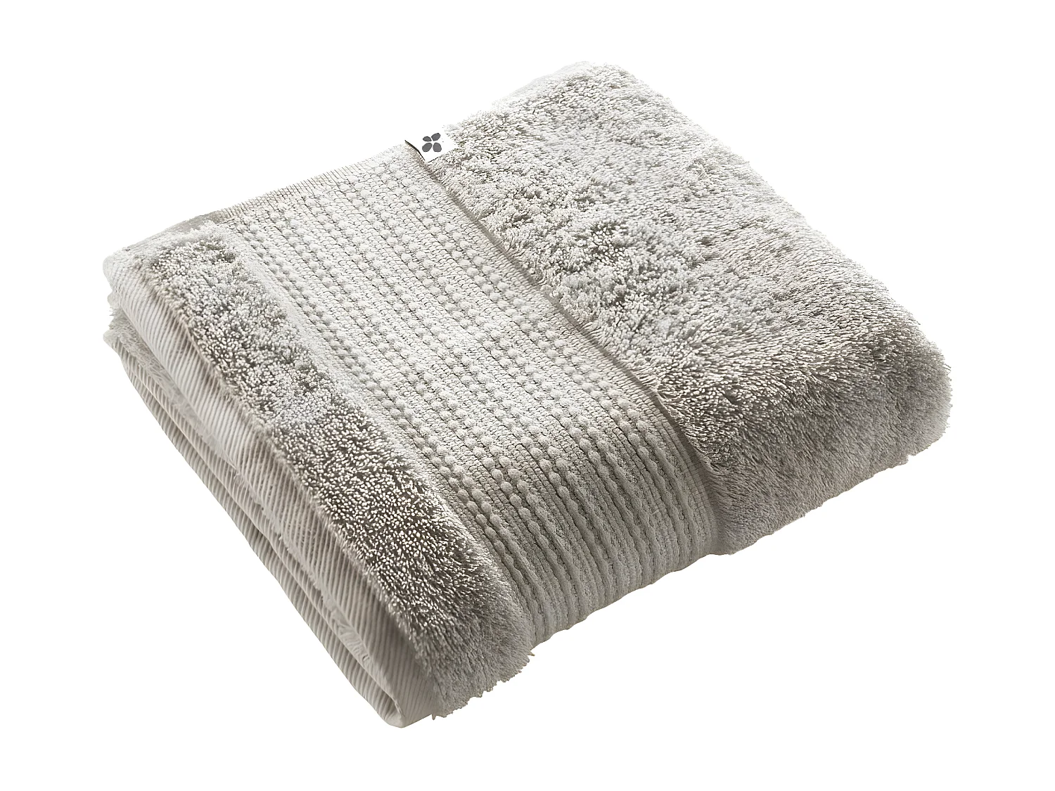 EMMA - Serviette de Toilette 50x90cm en Coton Bio Coloris Argile