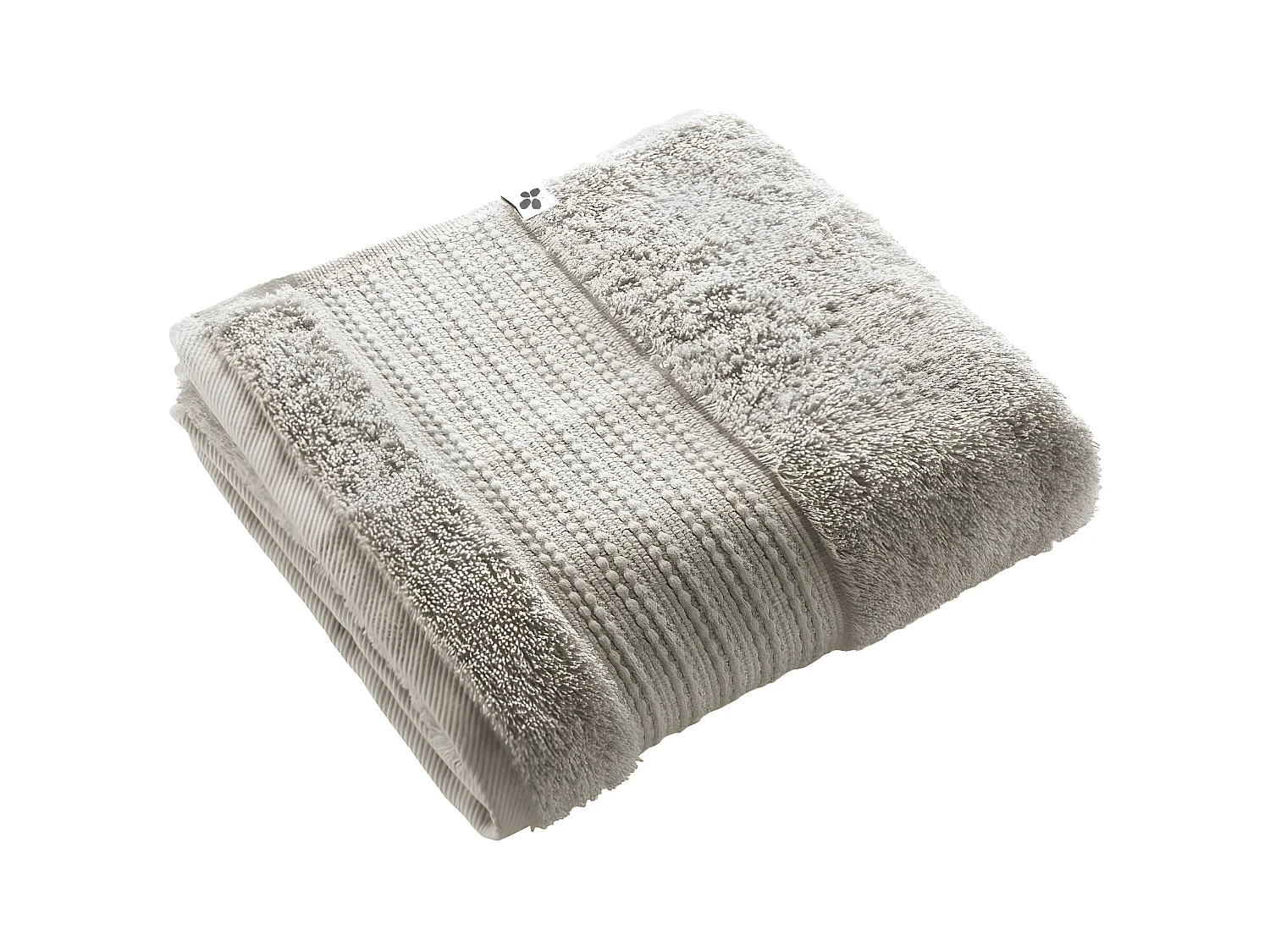 EMMA - Serviette de Toilette 50x90cm en Coton Bio Coloris Argile