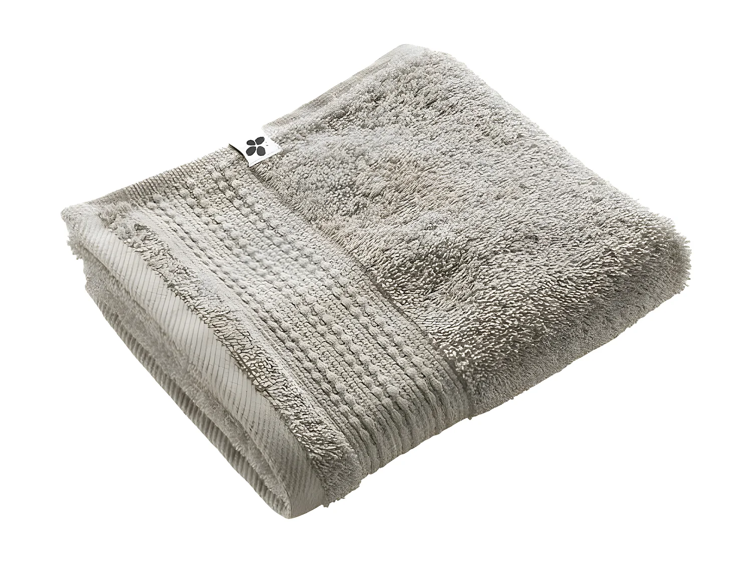 EMMA - Serviette Invité 30x50cm en Coton Bio Coloris Argile