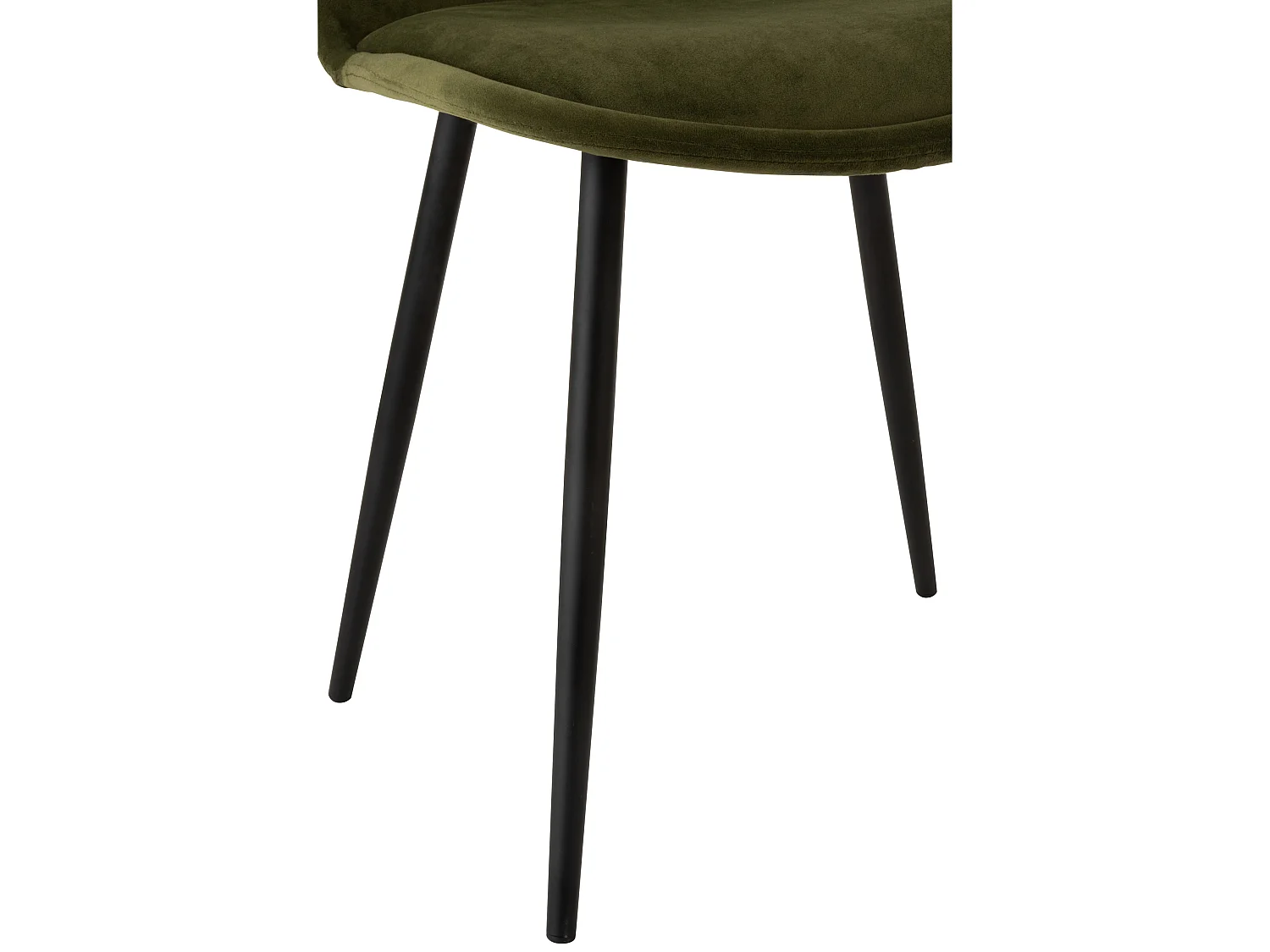 Chaise Design "Claire" 87cm Vert