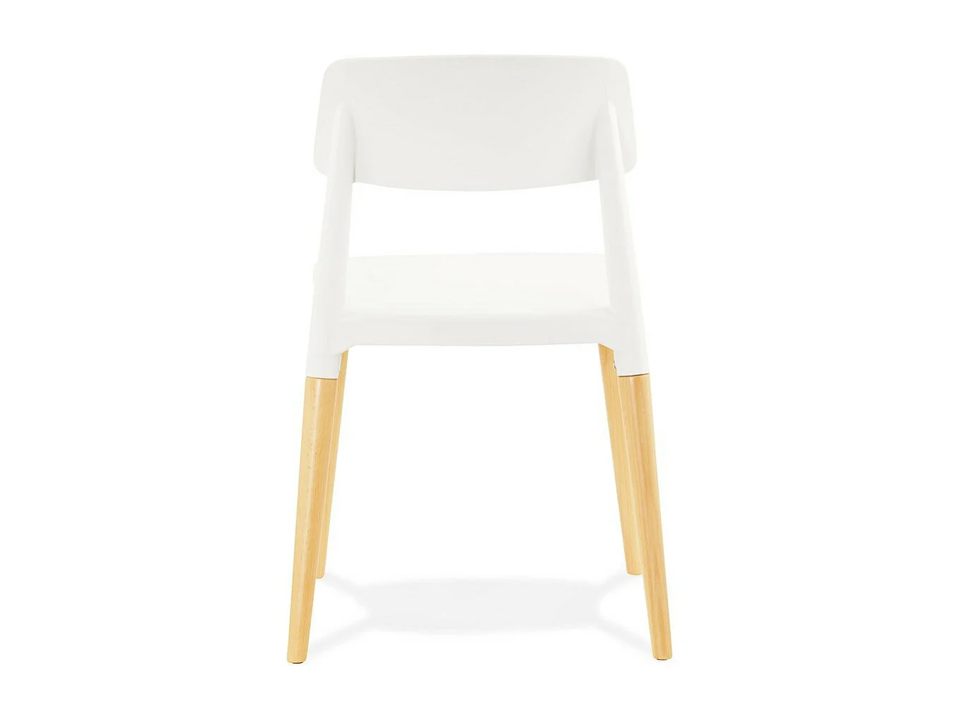 Chaise Design "Nora" 76cm Blanc