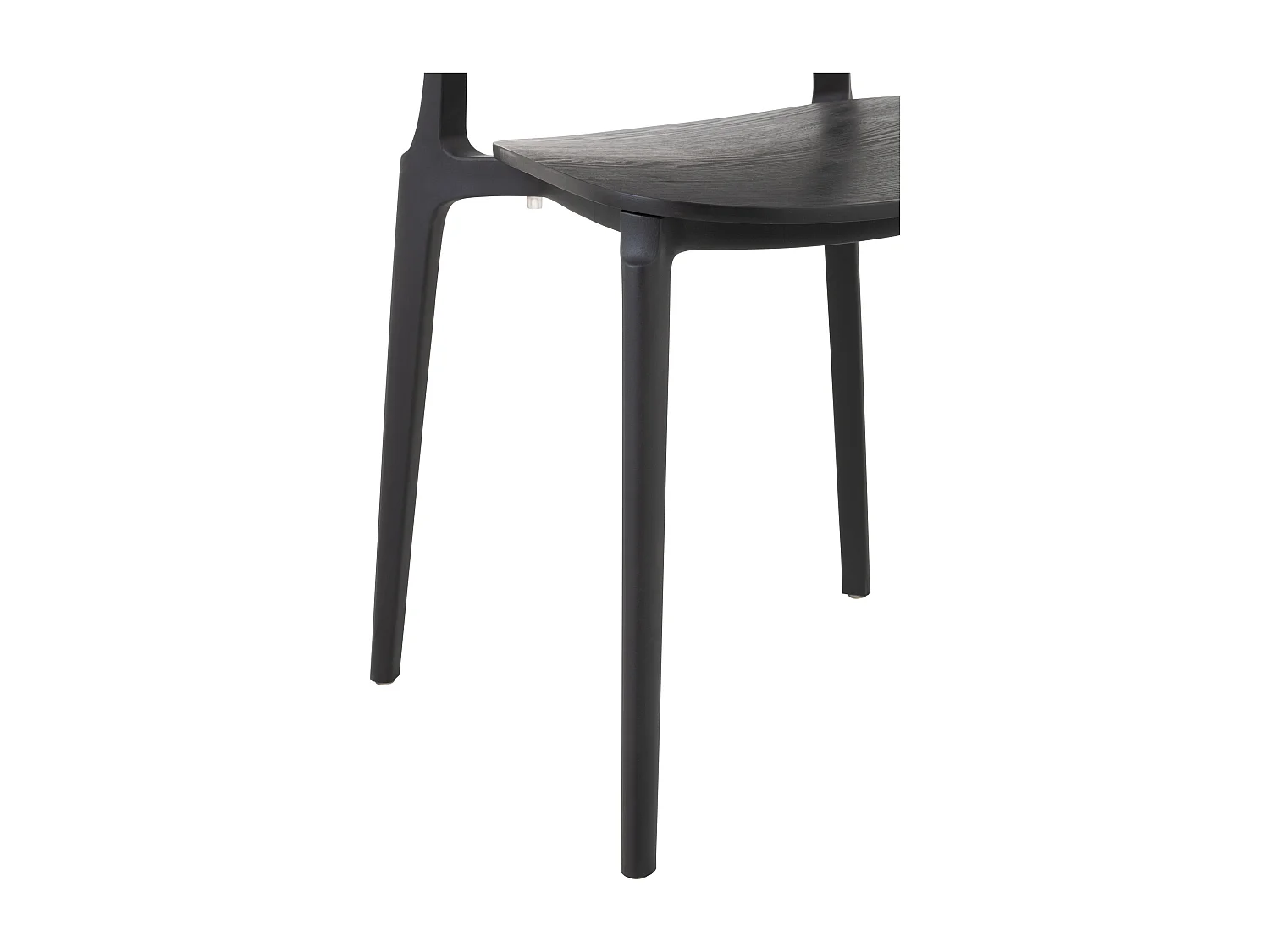 Chaise Design "Finama" 82cm Noir