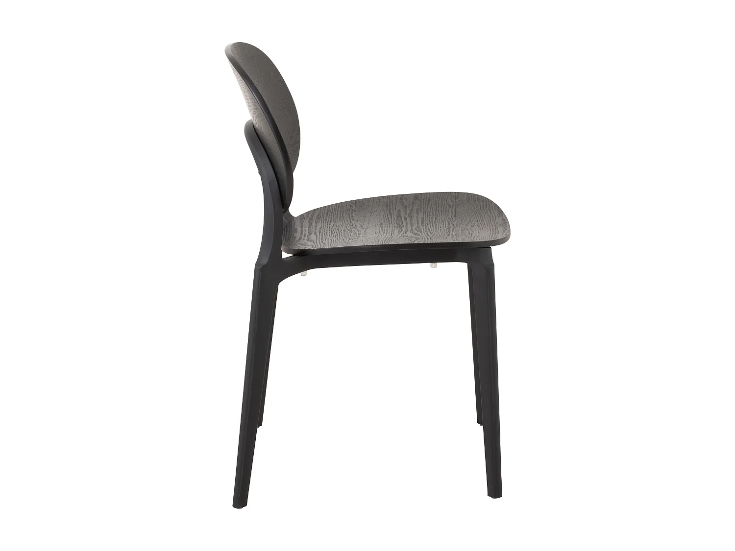 Chaise Design "Finama" 82cm Noir