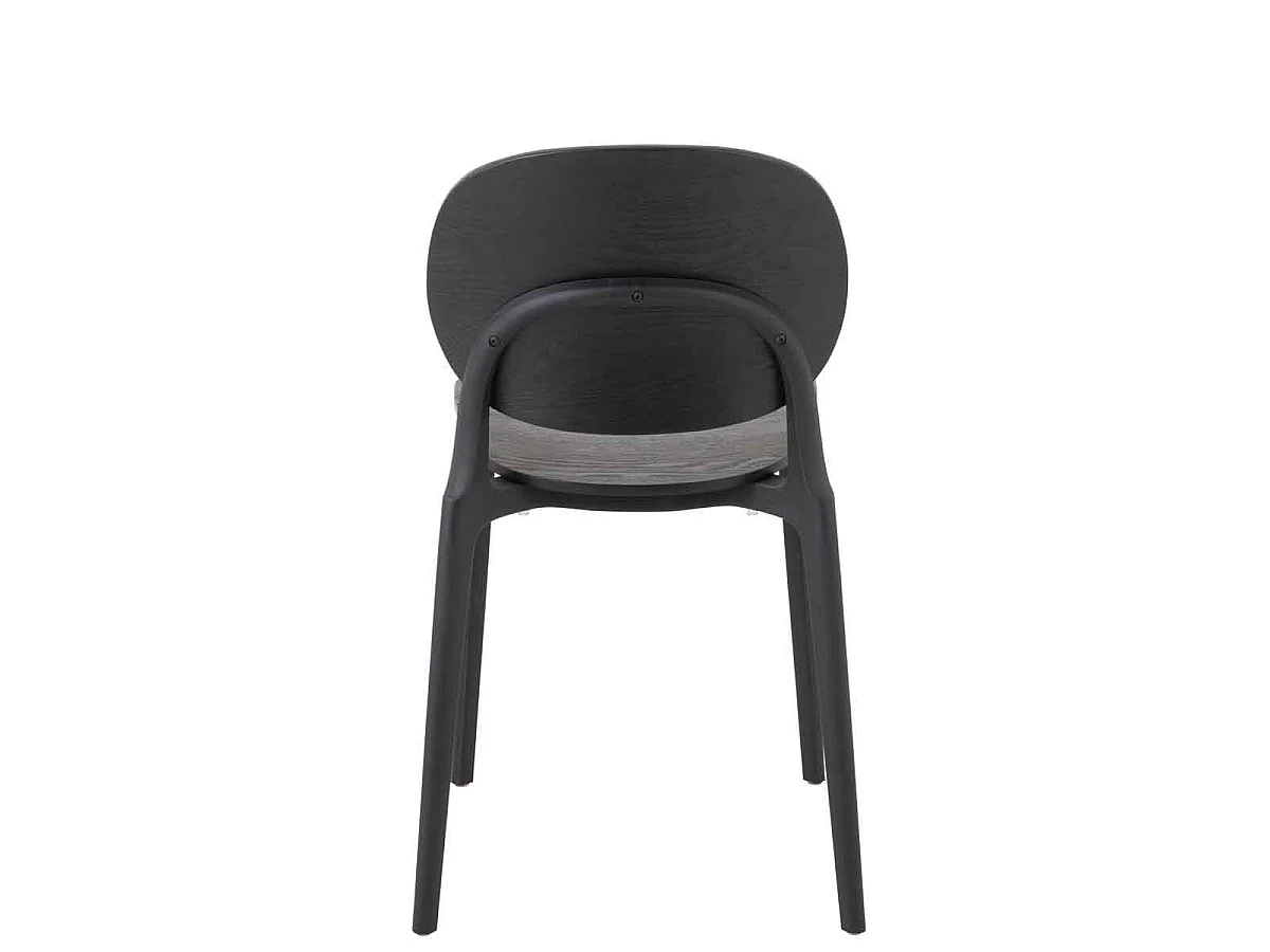 Chaise Design "Finama" 82cm Noir