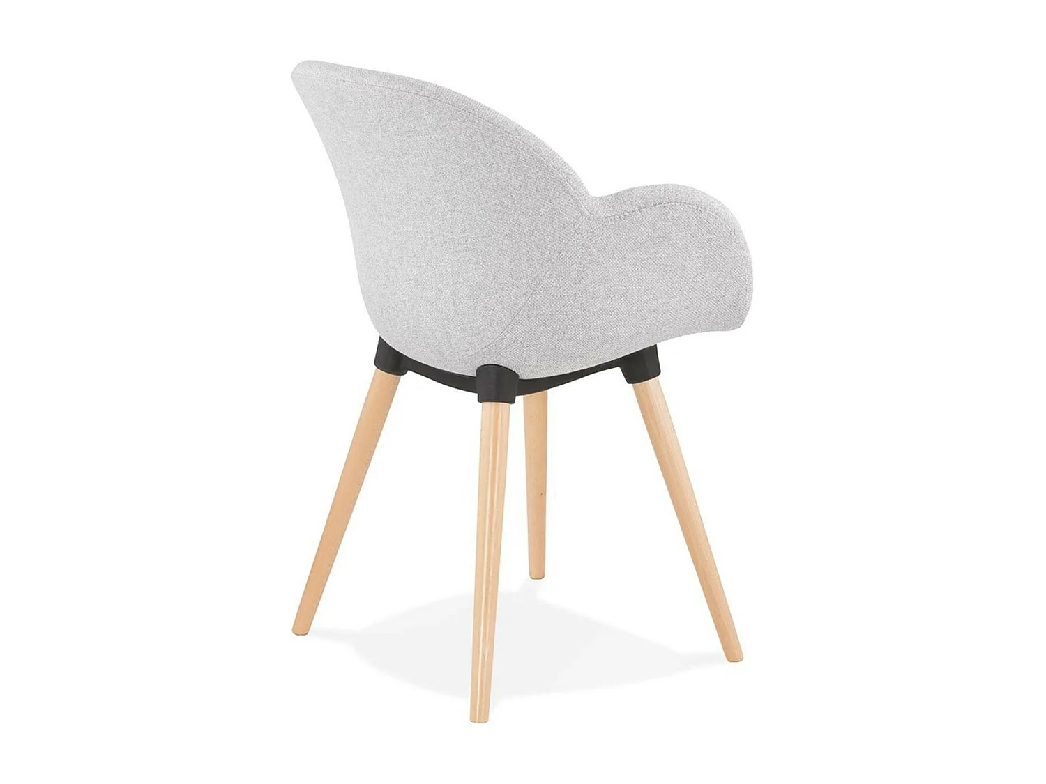 Chaise Design Scandinave "Palot" 84cm Gris Clair