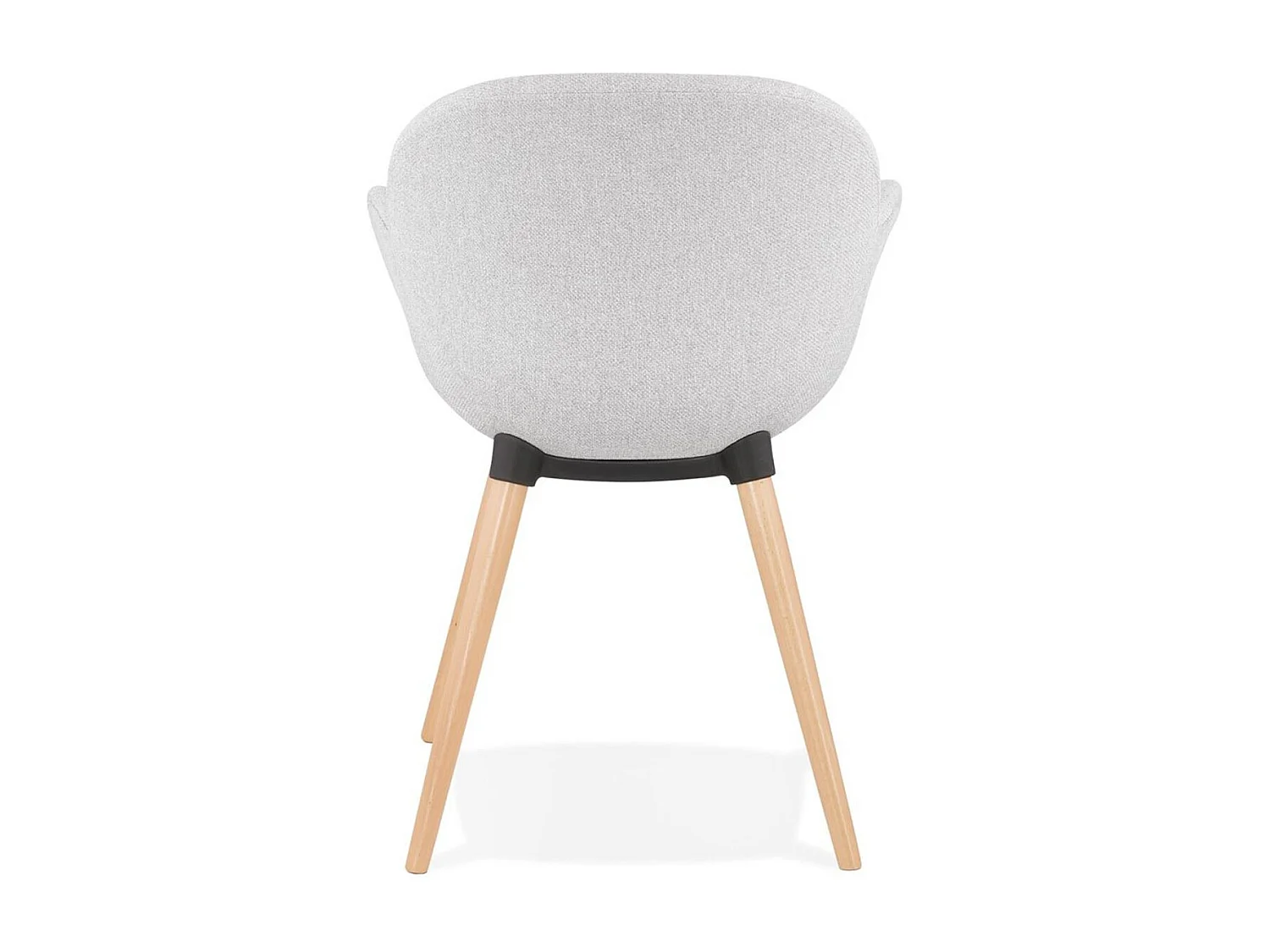 Chaise Design Scandinave "Palot" 84cm Gris Clair