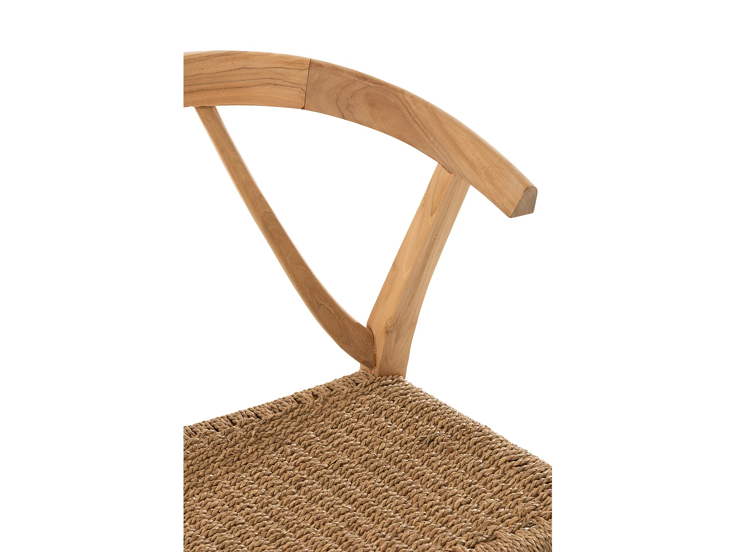 Chaise Design en Teck "Alis" 80cm Naturel