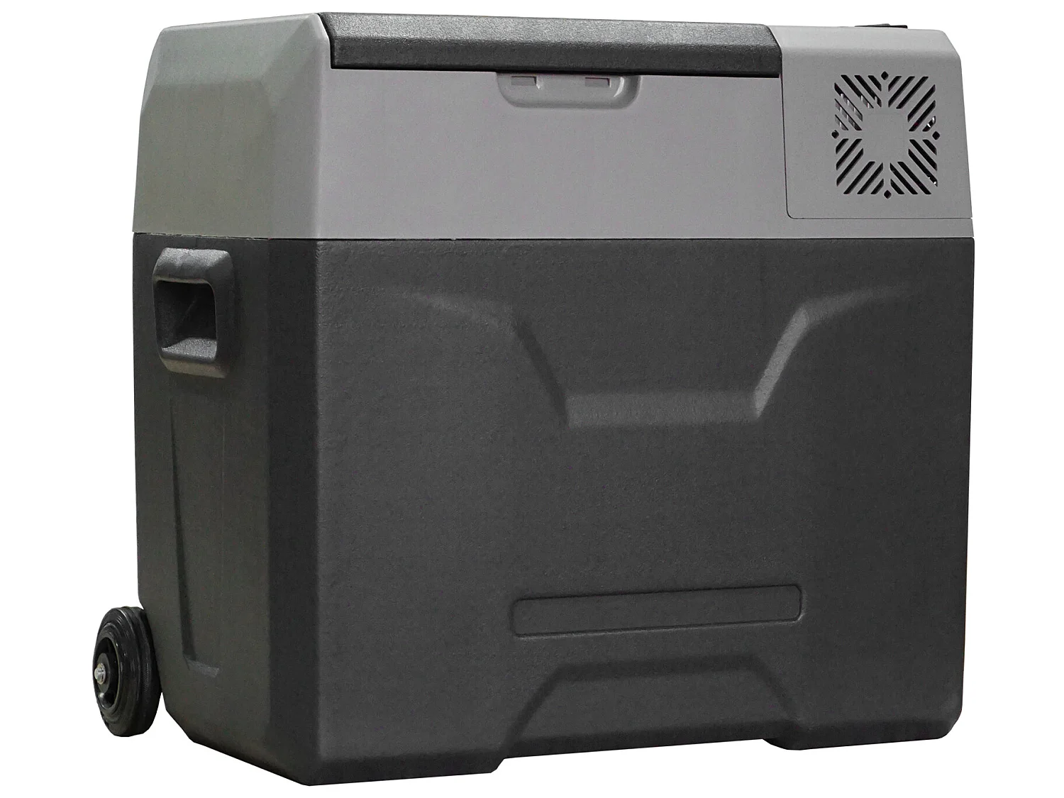 Nevera portátil eléctrica gris 58,6x37,8x54,5cm HOMCOM