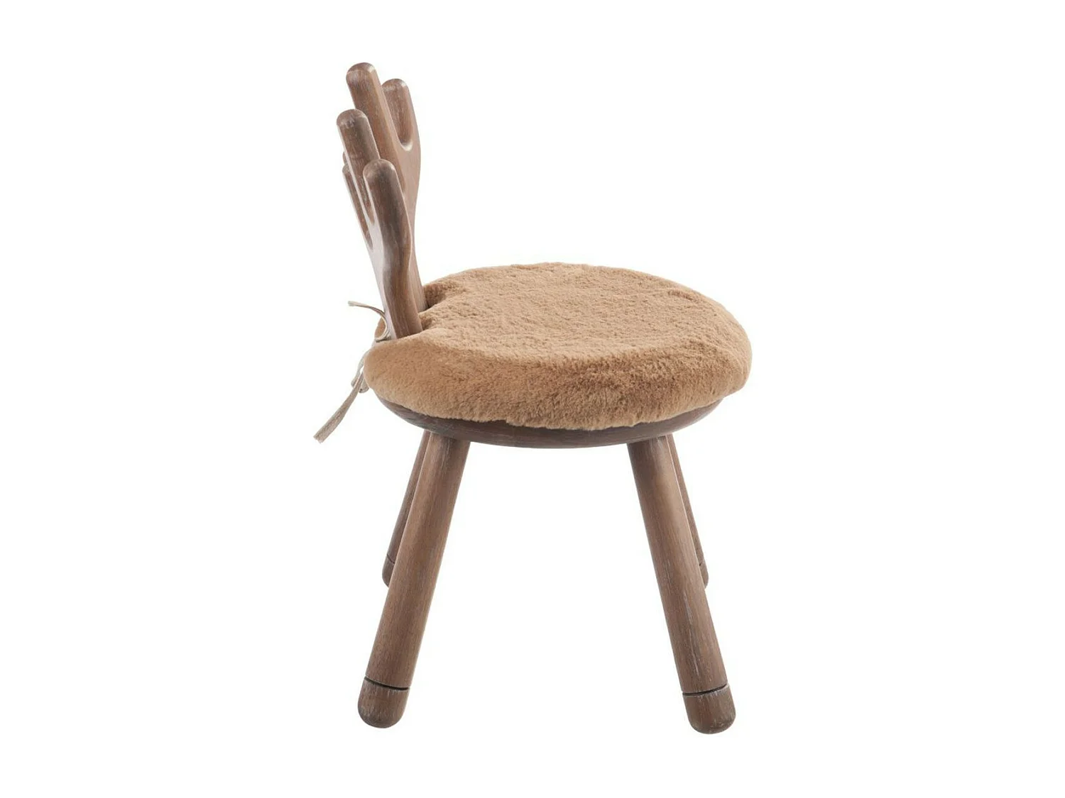 Chaise Enfant Design "Oreille Cerf" 56cm Naturel