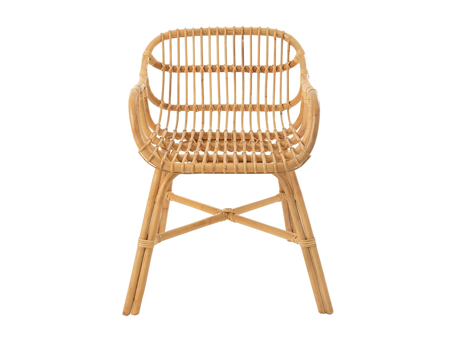 Chaise en Rotin "Ana" 82cm Naturel