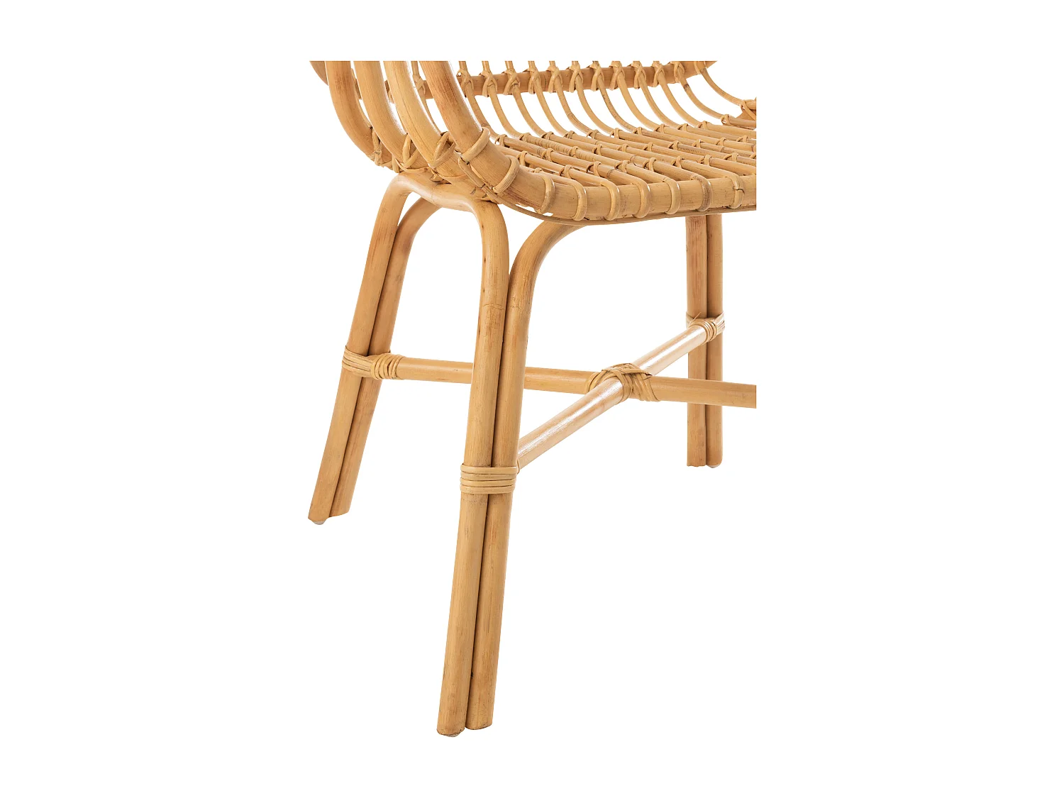 Chaise en Rotin "Ana" 82cm Naturel