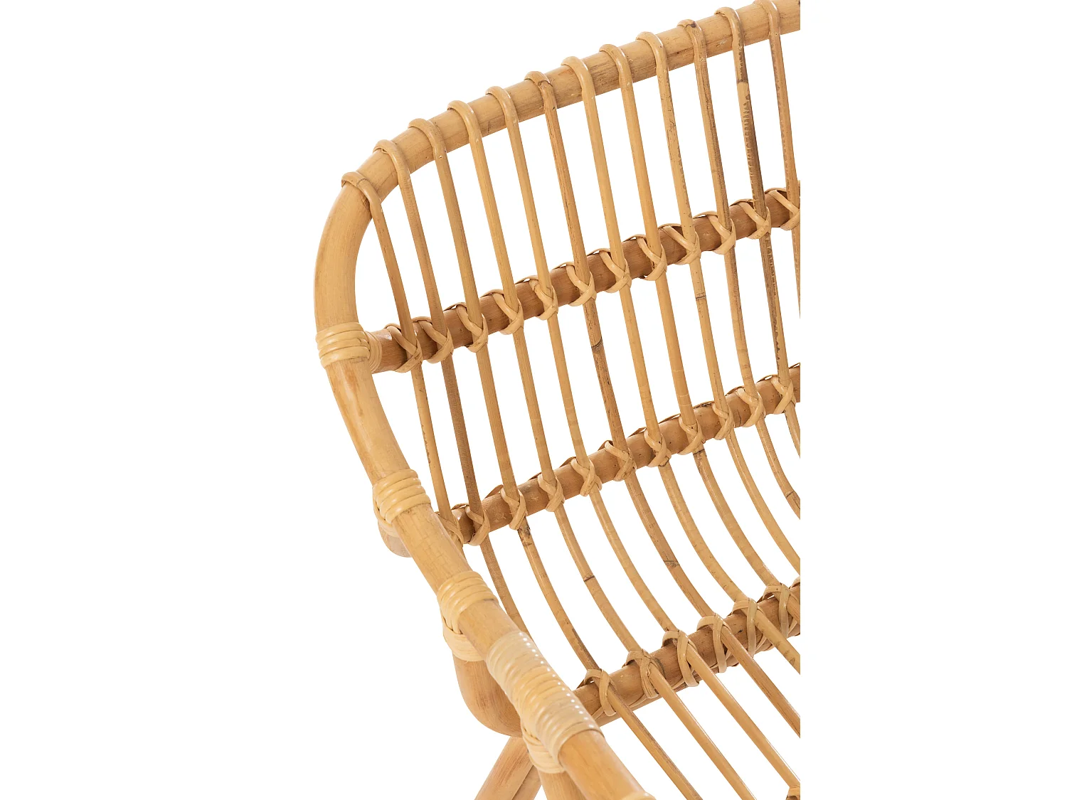 Chaise en Rotin "Ana" 82cm Naturel