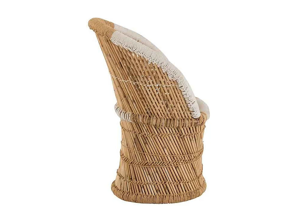 Fauteuil Enfant en Bambou "Smocla" 78cm Naturel