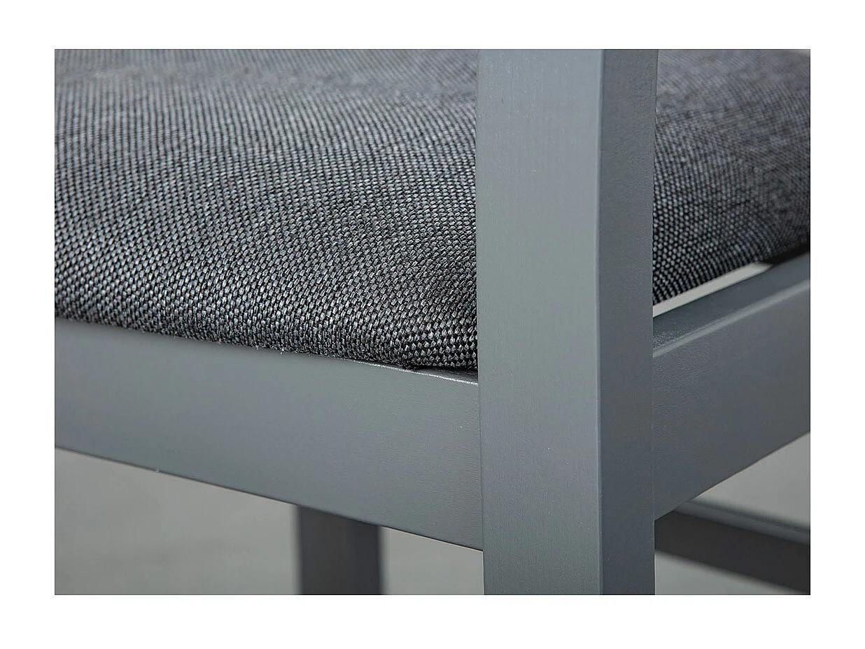 Luzerna Esszimmerstuhl Grau.