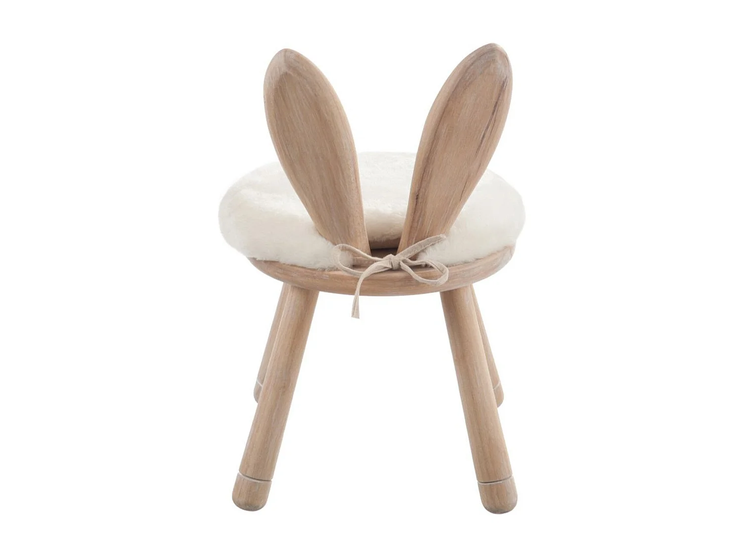 Chaise pour Enfant "Oreilles Lapin" 56cm Naturel