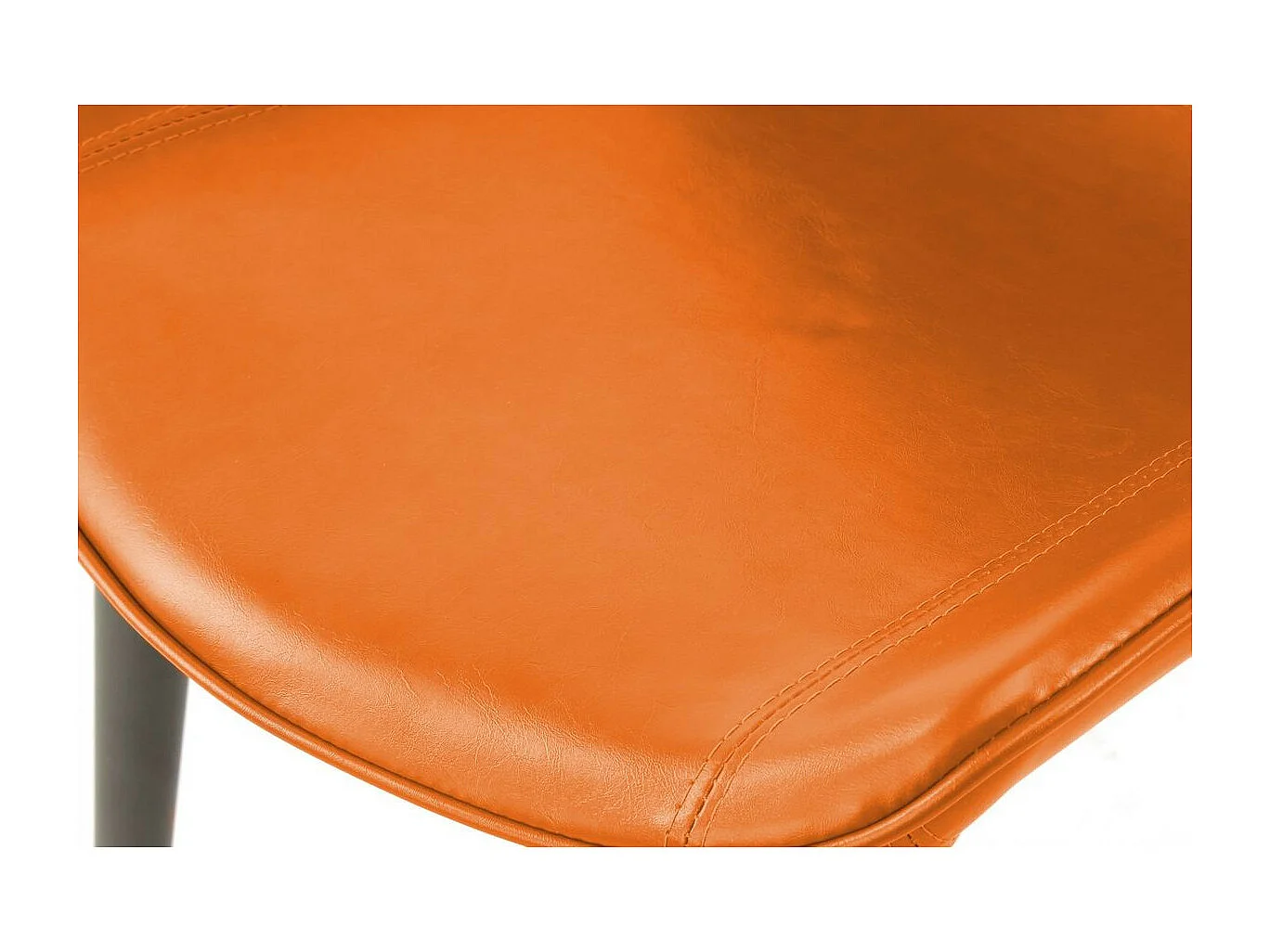 Lot de 2 Chaises Design "Cecil" 81cm Orange