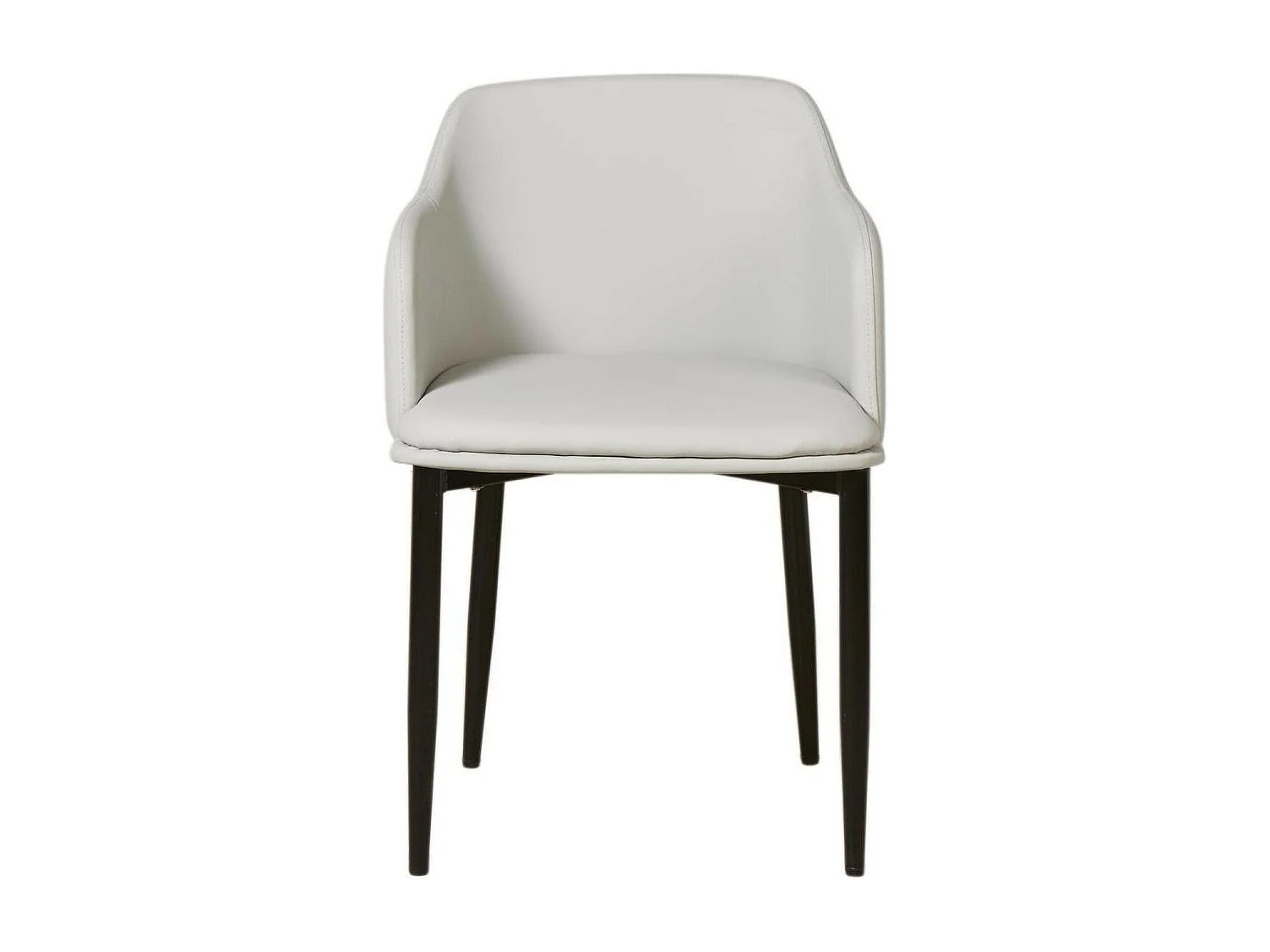 Lot de 2 Chaises Design "Maytown" 80cm Gris