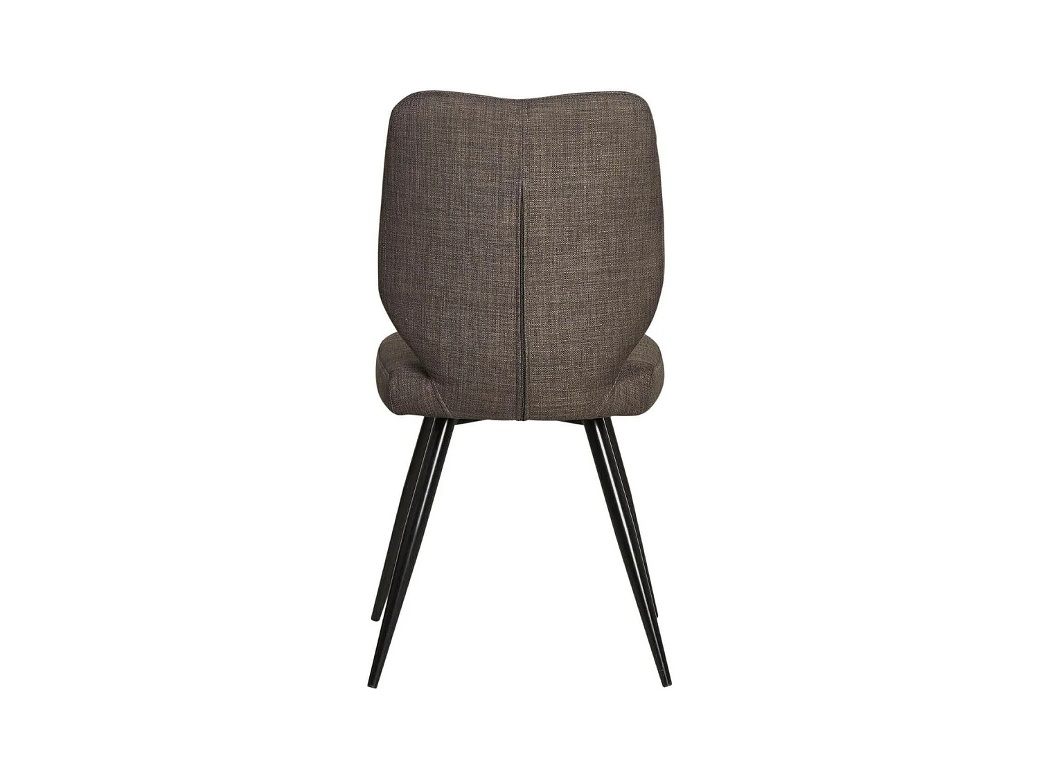 Lot de 2 Chaises Design "Moulton" 89cm Marron