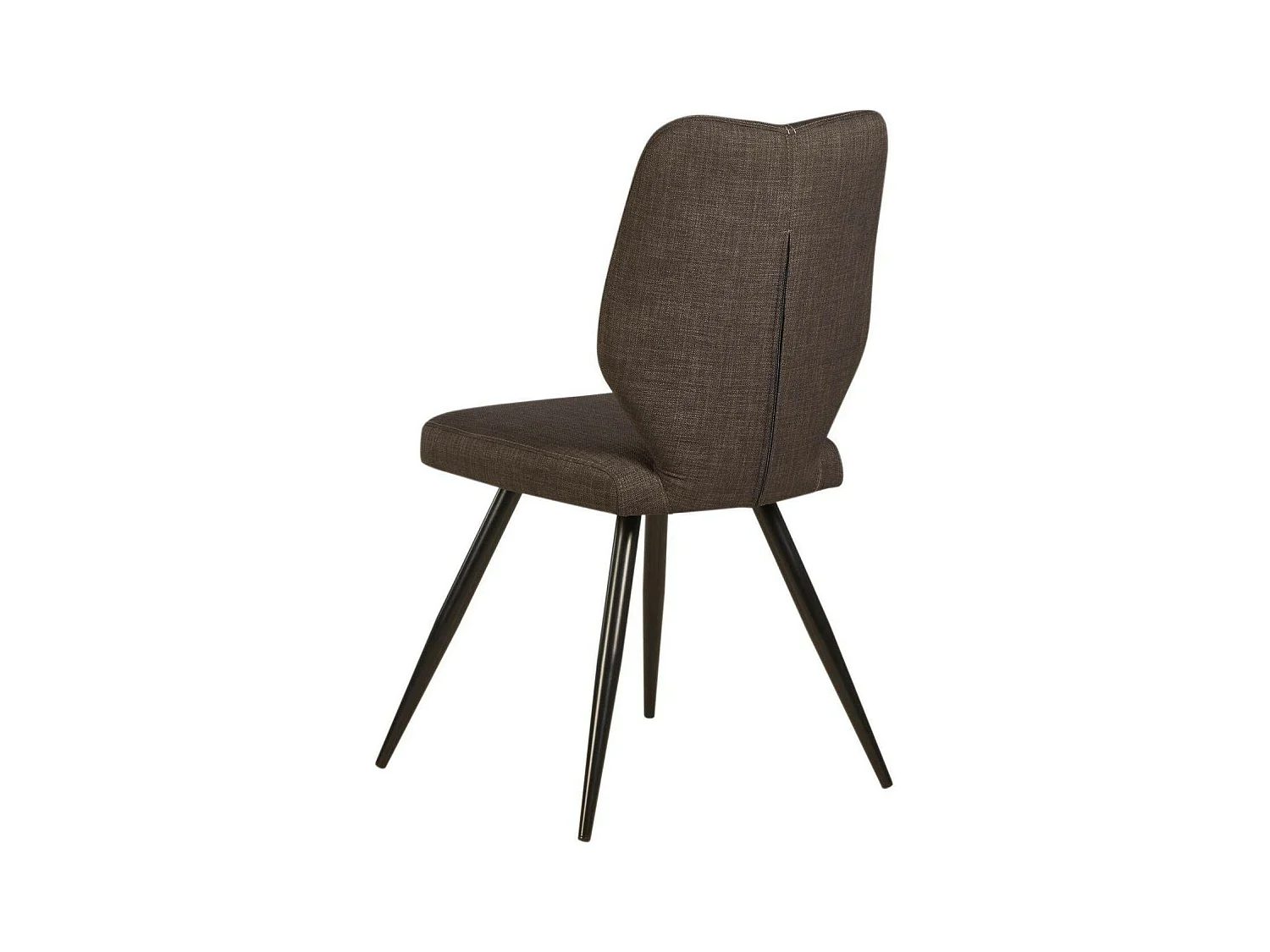 Lot de 2 Chaises Design "Moulton" 89cm Marron
